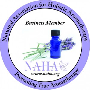 Business member of the National Association of Holistic Aromatherapy